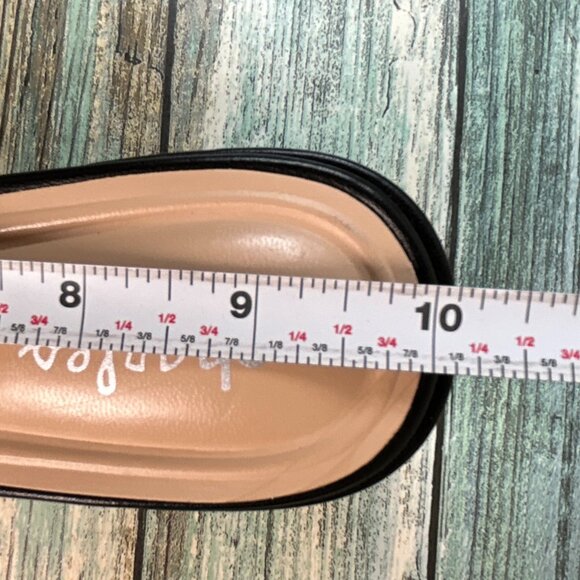 Charles David Slingback Pumps Womens 9M Black Faux Leather Dress Formal Shoes - Picture 7 of 10